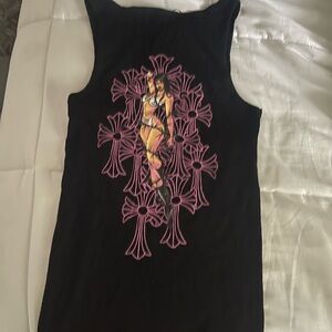 Chrome hearts deadly doll tank dress